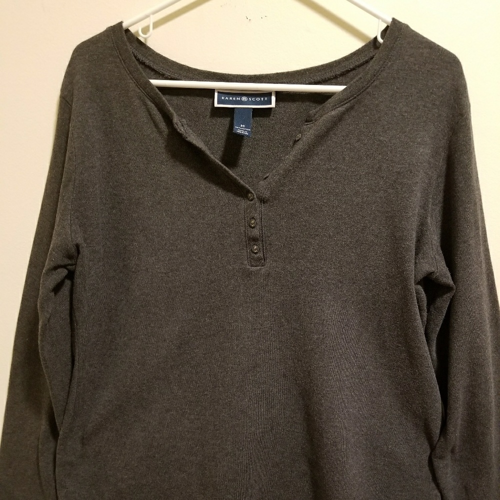 Karen Scott woman blouse
